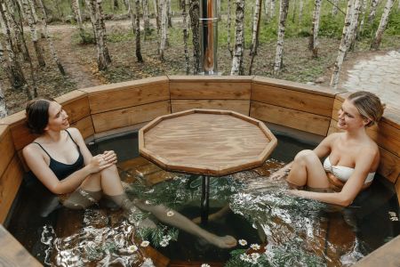 Коттедж 4-местный (с 2 спальнями)