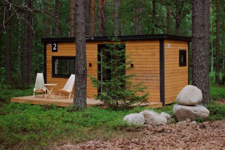 Глэмпинг домик 2-местный 1-комнатный Double