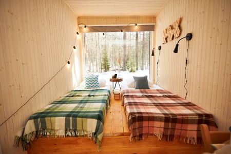 Глэмпинг домик 2-местный 1-комнатный Double