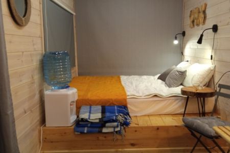 Глэмпинг домик 2-местный 1-комнатный Double