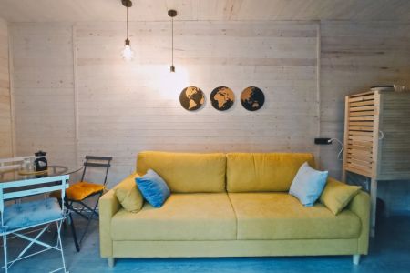 Глэмпинг домик 2-местный 1-комнатный Double