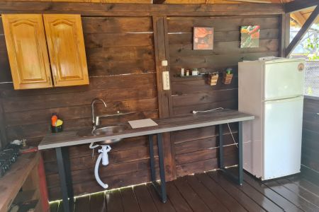 Беседка с кухней