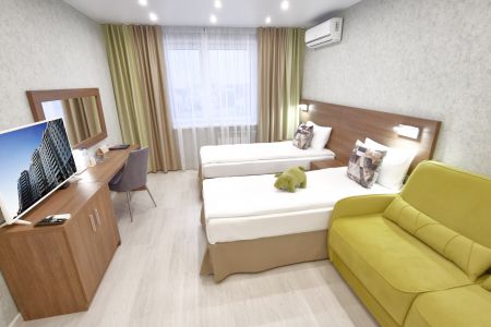 Апартаменты 4-местный 1-комнатный