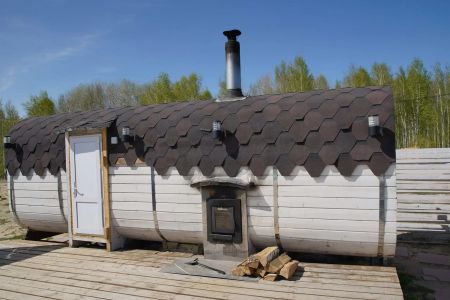 Баня с купелью