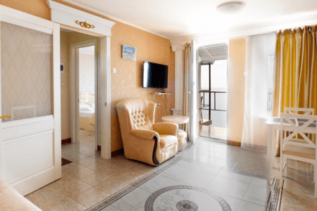 Полулюкс 3-местный 1-комнатный Жемчужина