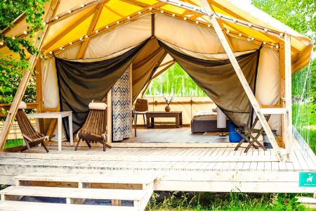 Делюкс Бунгало 2-местный (Глэмпинг, Черничный островок)