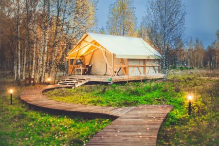 Делюкс Бунгало 2-местный (Глэмпинг, Черничный островок)