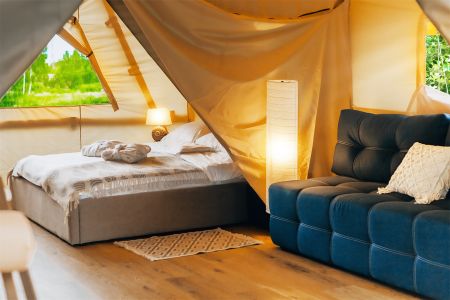 Делюкс Бунгало 2-местный (Глэмпинг, Черничный островок)