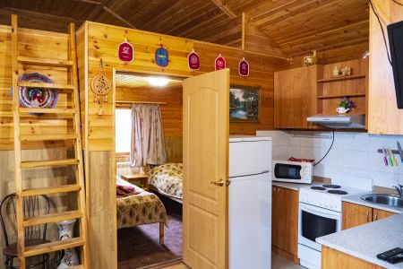 Коттедж 5-местный 3-комнатный 1 этаж (Медведь)