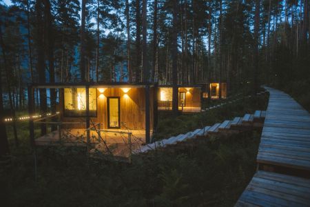 Стандартный Барн 2-местный (спальня в лесу №1-11)