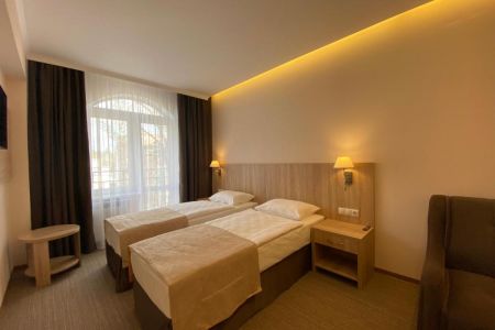 Стандартный 2-местный 1-комнатный (без балкона)