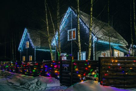 Коттедж 4-местный 1-комнатный (Шале)