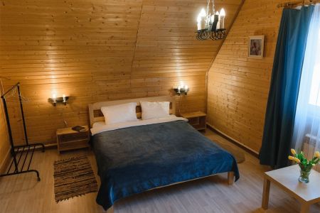 Коттедж 4-местный 1-комнатный (Шале)