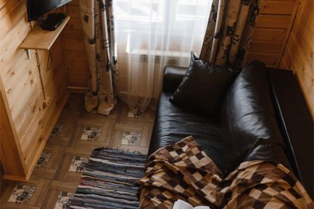 Коттедж 4-местный 1-комнатный (Шале)