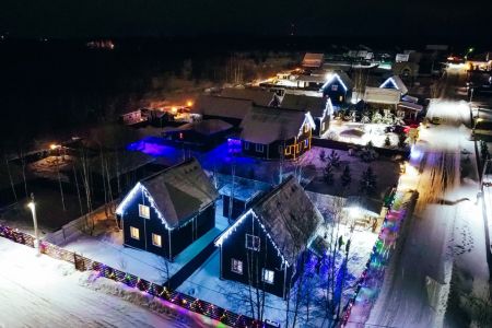 Коттедж 4-местный 1-комнатный (Шале)