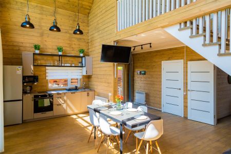 Коттедж 4-местный 1-комнатный (Шале)