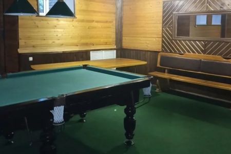 Сауна с бассейном