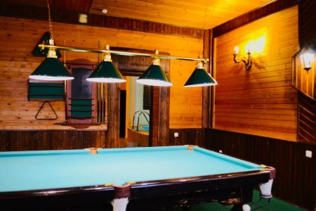 Сауна с бассейном