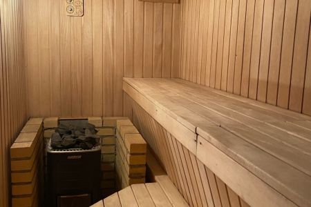 Сауна с бассейном