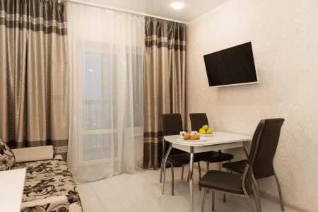 Апартаменты 2-местные 1-комнатные