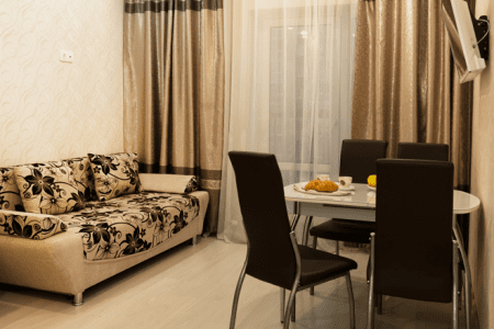 Апартаменты 2-местные 1-комнатные