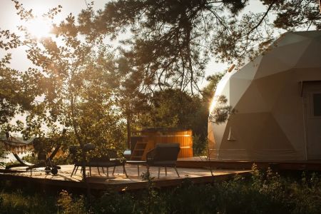 А-фрейм 2-местный (с купелью )