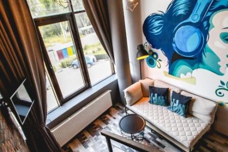 Люкс 2-местный 2-уровневый Лофт Art