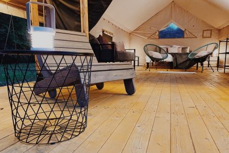 Глемпинг Люкс 3-местный (Сафари-Тент с видом на залив)