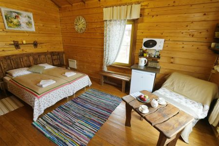 Коттедж 2-местный №6 (Дуплекс с камином)