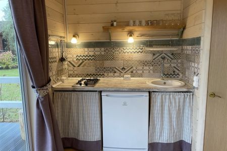 Коттедж 2-местный №4 (Дуплекс с камином)