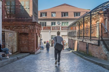 Кухня-ресепшен