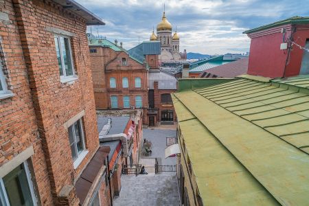 Кухня-ресепшен