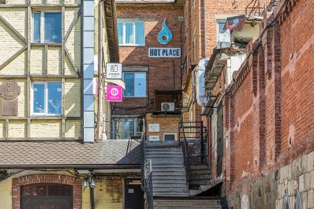 Кухня-ресепшен