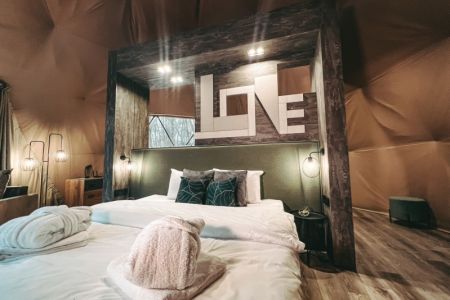 Люкс 4-местный «Северное сияние» (Геокупол