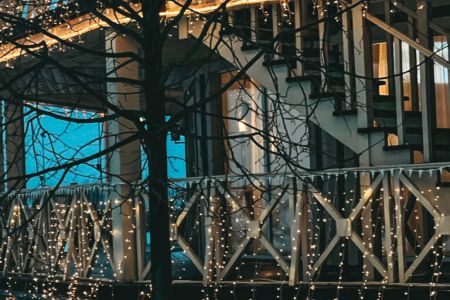 Двойной домик 4-местный «Дуэт» (с джакузи на девере)