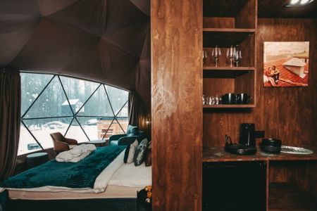 Люкс 4-местный «Свидание на крыше» (Геокупол)