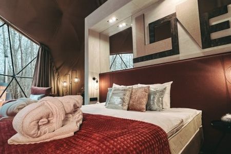 Люкс 4-местный «Свидание на крыше» (Геокупол)