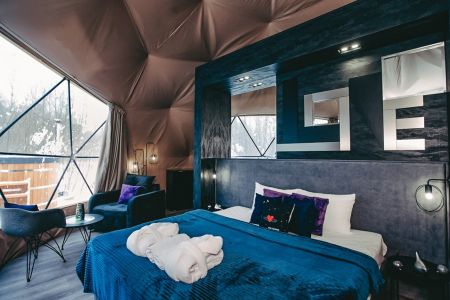 Дом 3-местный «Цветы сакуры» (на дереве)