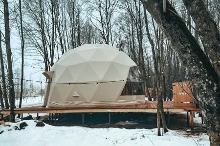 Люкс 4-местный «Свидание на крыше» (Геокупол)