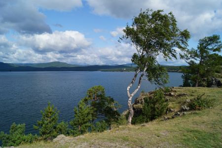 Коттедж 10-местный. Спальное место у лестницы