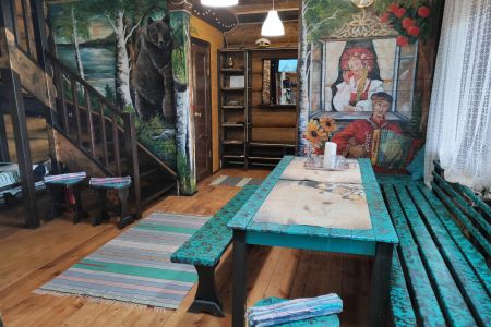 Коттедж 10-местный. Кухня