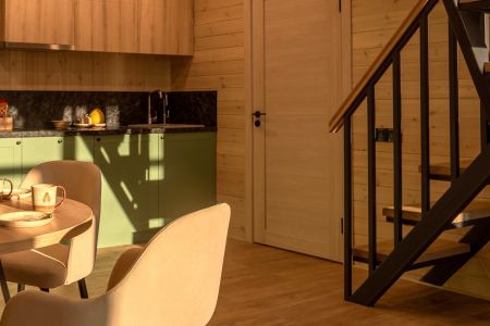 Заимка Узалы зимой