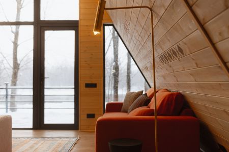 Заимка Узалы зимой