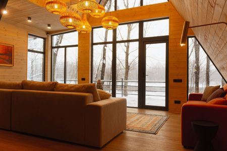 Заимка Узалы зимой