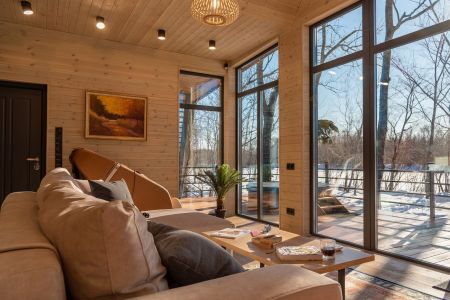 Заимка Узалы зимой