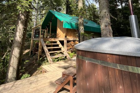 Тайгара. Глемпинг