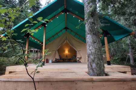 Тайгара. Глемпинг