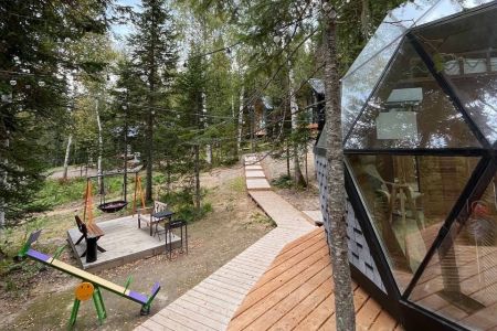 Тайгара. Глемпинг