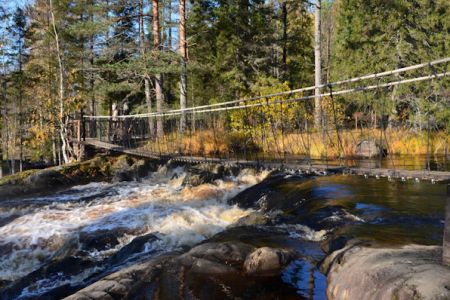 Рускеальские водопады