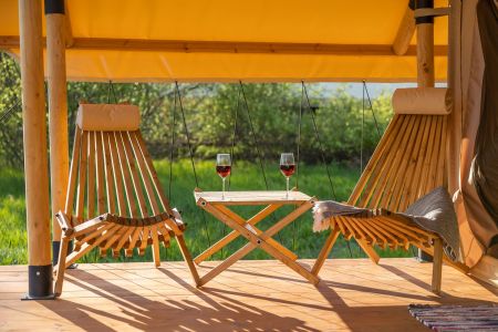 Глэмпинг 2-местный (Эко Лодж на у озера)